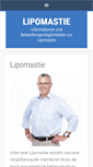 Mobile Screenshot of lipomastie.com