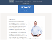 Tablet Screenshot of lipomastie.com